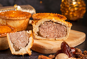 CHRISTMAS SPICE AND DATE PORK PIE MIX