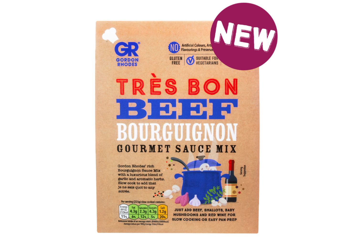 GR BEEF BOURGUIGNON SAUCE MIX SRP