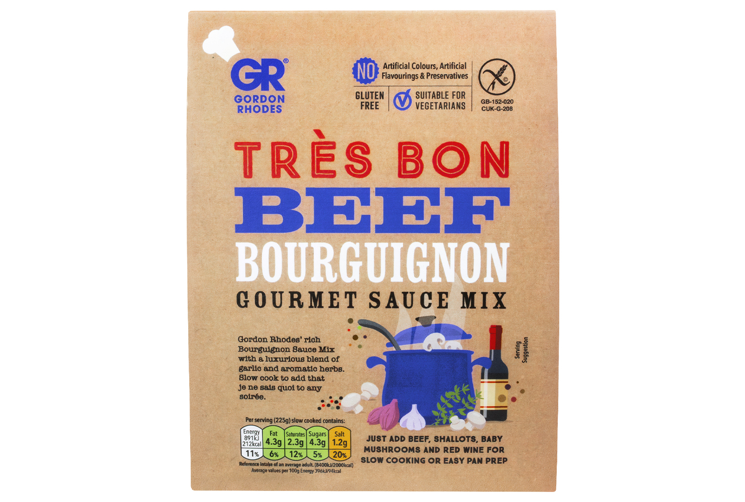 GR BEEF BOURGUIGNON SAUCE MIX SRP