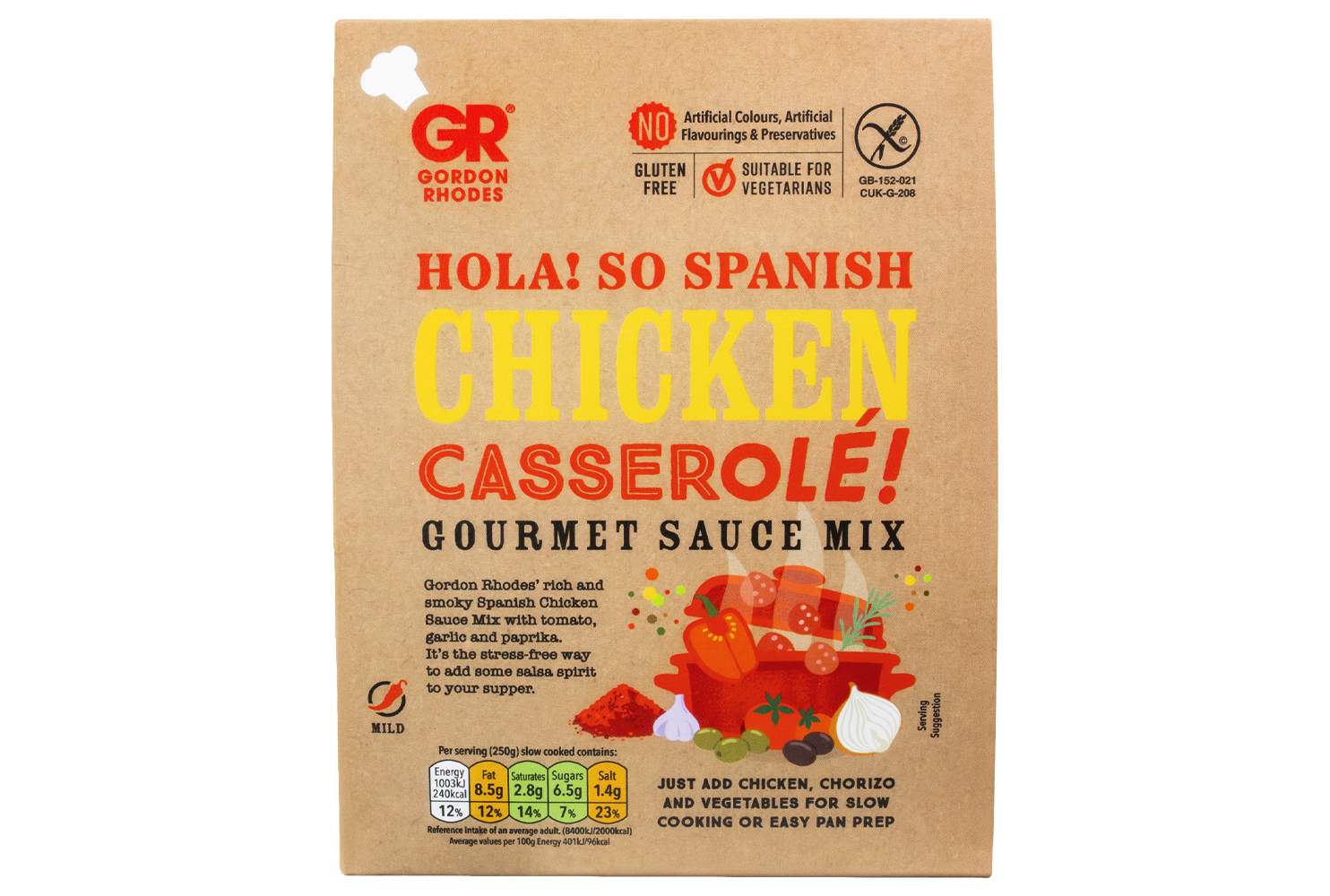 GR SPANISH CHICKEN SAUCE MIX SRP