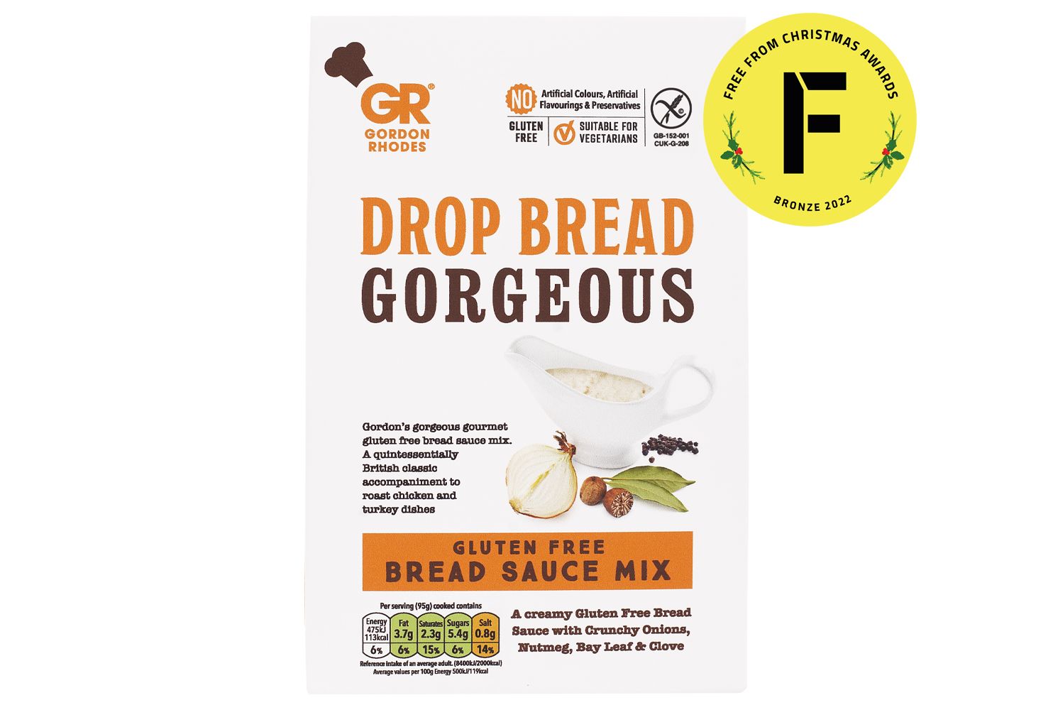GR GLUTEN FREE BREAD SAUCE MIX